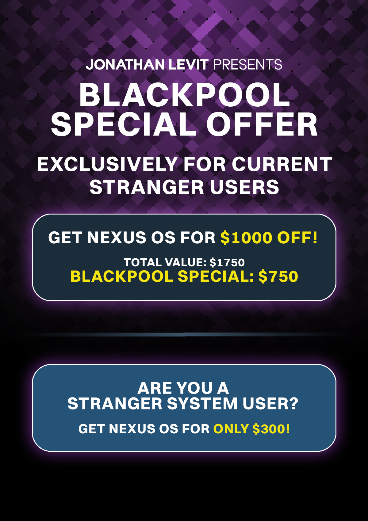 Blackpool 2026: NexusOS Exclusively for Stranger Users